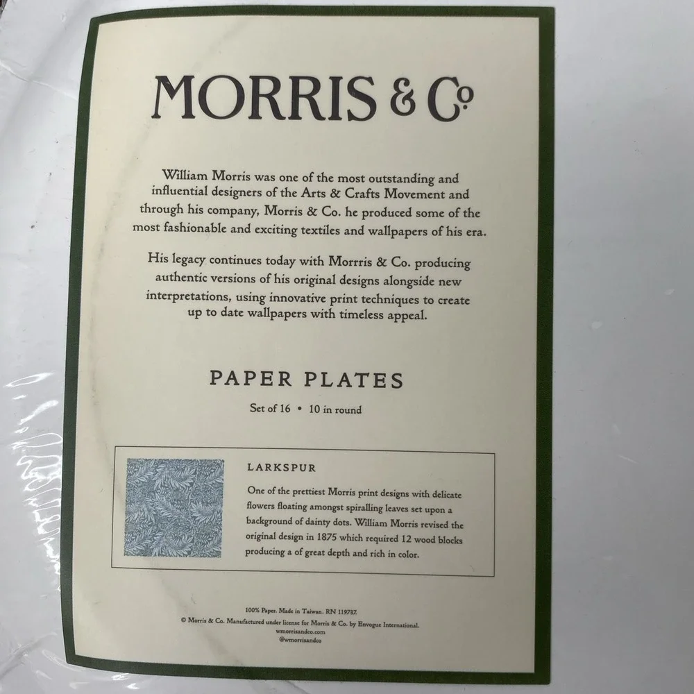 Morris & Co. LARKSPUR 10